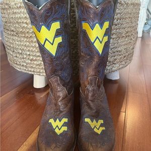 Gameday Boots WVU Mountaineers size 9.5